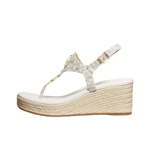 MICHAEL KORS Casey one Ремень Сандалии 6,5 см Женские Белые