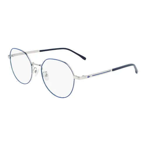 LACOSTE Металл Круглые Оправы для очков Унисекс Синий