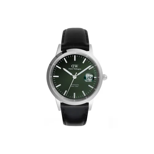 DW/DanielWellington Механические Мужские Часы 40 мм Зеленые