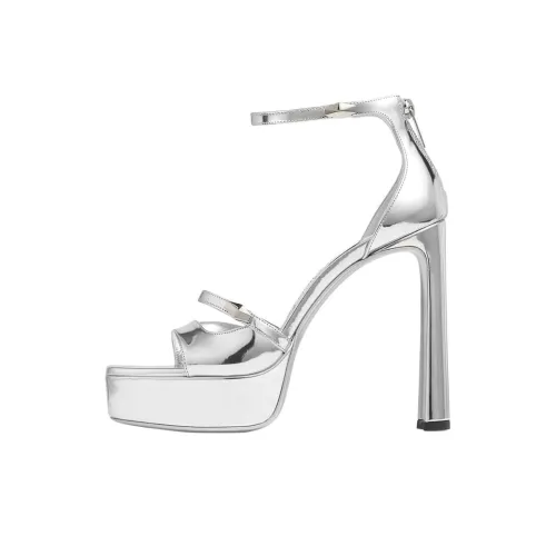 Jimmy Choo One Ремень Сандалии 12,5 см Женские Серебряные