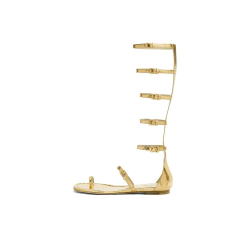 MICHAEL KORS Juliette Сандалии в римском стиле Женские Золотые