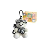 Космос Зеркальце Камера - Белый медведь (Черный шнур) Коробка