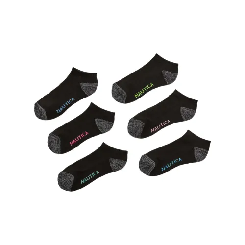 NAUTICA Низкие носки унисекс 6 пар черные