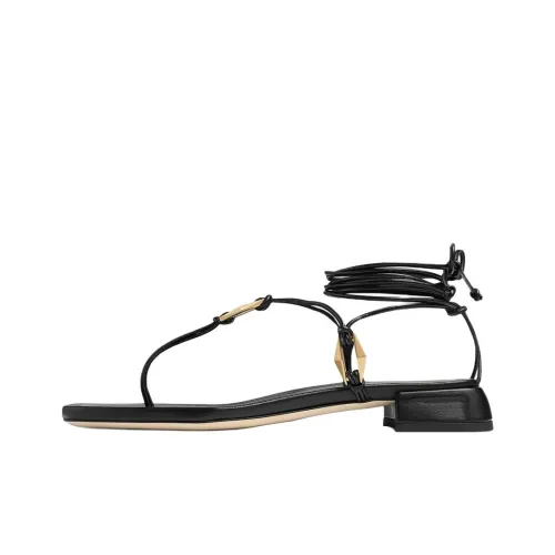 Jimmy Choo Onyxia One Ремешок Сандалии Женские Черные