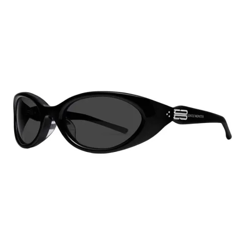 GENTLE MONSTER Пластиковая оправа нерегулярная форма солнцезащитные очки унисекс черный