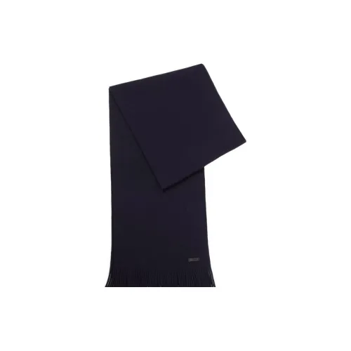 Hugo Boss Шерстяные Вязаные Шарфы Мужской