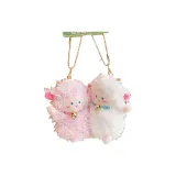 Розовый/Белый Овца - Сумка для покупок + Случайная поздравительная открытка