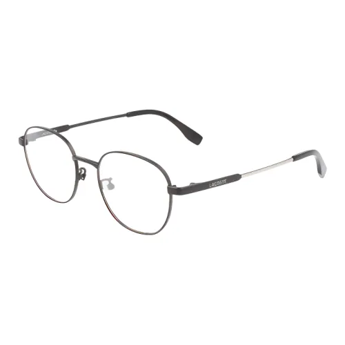 LACOSTE Титановый сплав Круглые Оправы для очков Унисекс Черный