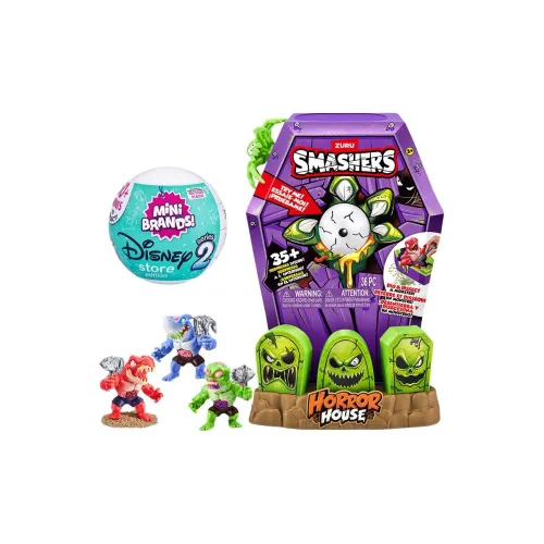 ZURU Prankster TREASURE Hunt Коробка с Зомби Кофином Гробом MARKER Динозавром Яйцо Toy Счастливый Draw