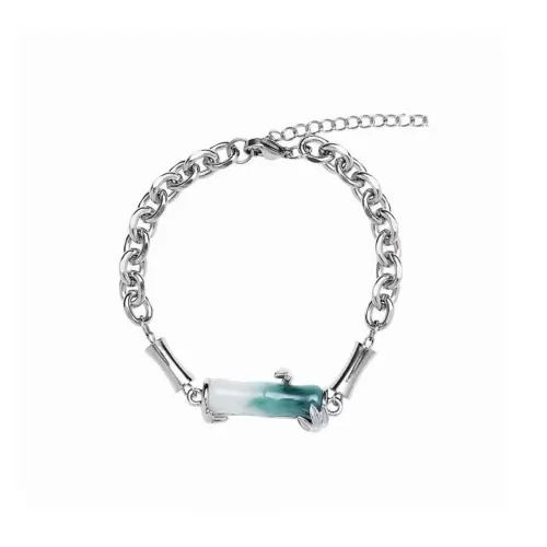 Floating Joy Сплав Искусственный Халцедон Браслеты Унисекс