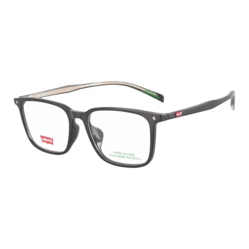 Levi's Нейлон Прямоугольные Оправы для Очков Унисекс Черный