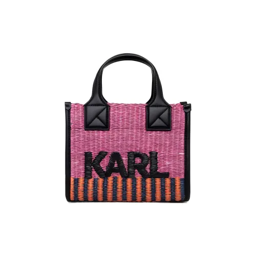 Сумка через плечо с кожаной отделкой Karl Lagerfeld женская многоцветная