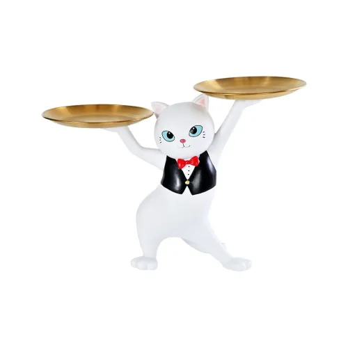 Боул Enchanting Cat Креативный Настольный Орнамент для Гостиной Дом Декор Входная Зона Трендовые Продукты