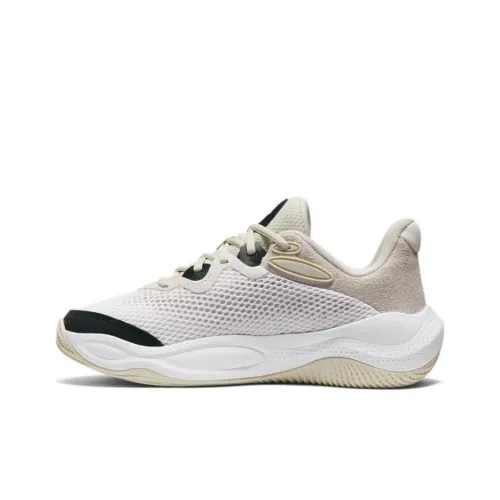 Under Armour Curry Splash 24 Баскетбольные кроссовки Низкий Топ Экрю Мужской