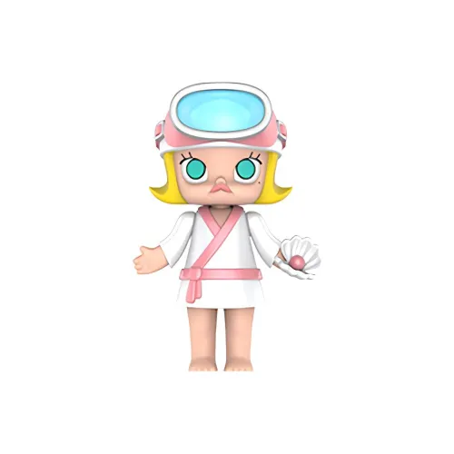 POP MART Molly Ocean Collection Скрытый стиль The Sea Женские Слепые коробки 1 Подтвержденная версия Mystery Box Открыто And Unwrap