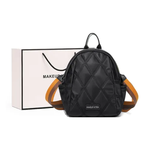 MAKEUP KITTEN Синтетическая кожа Рюкзак Стандартный Женский Абрикос Черный Хаки Абрикос