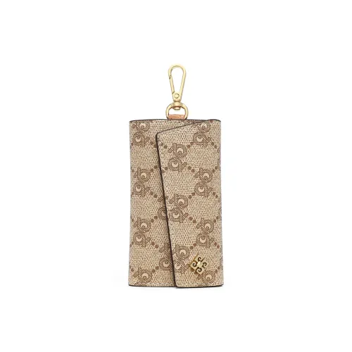 PIERRE CARDIN ПВХ Key Pouch Стандартный Женский Хаки Серый Светлый Кофейный