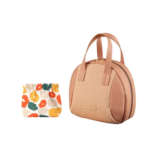 LOHAS Travel Косметичка из искусственной кожи стандартная женская розовая черная