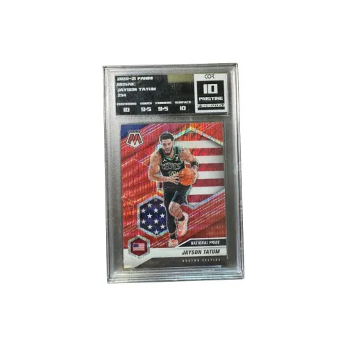 PANINI Jayson Tatum Mosaic 2020 21 Celtics COR Refringer 10 Points Сертифицированные Карты 1 Упаковка