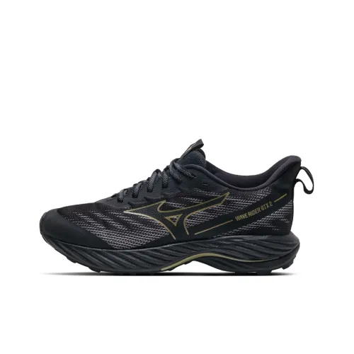 Mizuno Беговые кроссовки Низкие Черный Золото Унисекс