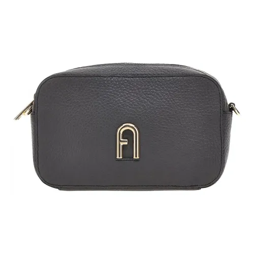 Furla Primula Телячья кожа Сумка через плечо Мини Женская Серый