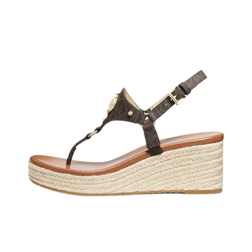 MICHAEL KORS Сандалии Casey Con с одним ремешком 6,5 см женские коричневые