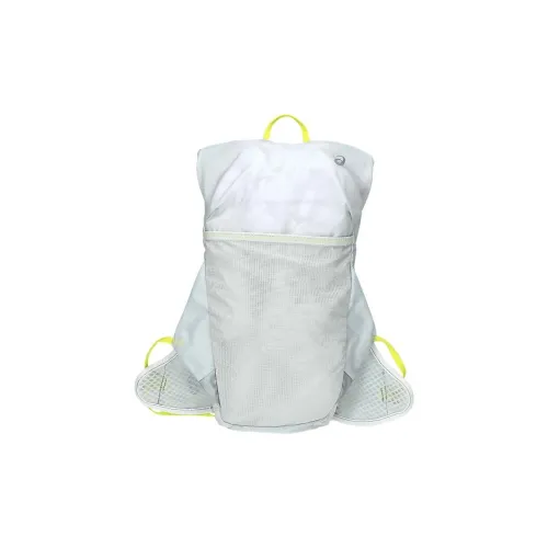 Asics Полиэстер Рюкзак Стандартный Унисекс Ледниковый Серый Безопасность Желтый