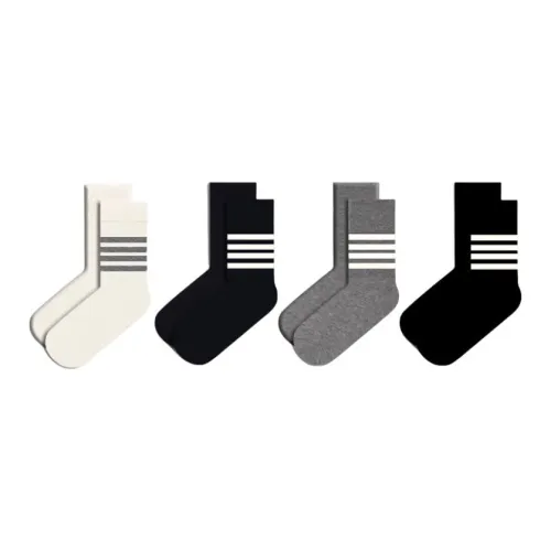 Duanmei Носки Crew Женские упаковка из 4 пар