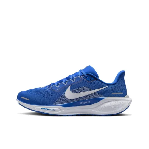 NCAA x Nike Pegasus 41 Противоскользящие устойчивые к истиранию низкий топ беговые кроссовки мужские синие