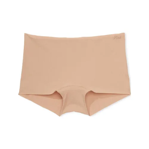 Victoria's Secret Розовый No Show Boyshort Panty Пачка нижнего белья для женщин размер 1 цвет пралине