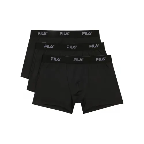 FILA Boxers Мужские 3 упаковки Черный