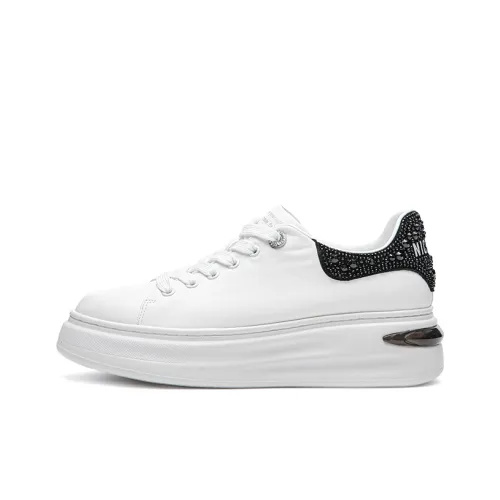 Ed Hardy ACC противоскользящие амортизаторы с устойчивостью к истиранию Низкие кеды для скейтбординга Женские