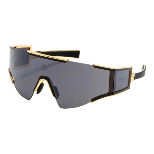 BALMAIN Ацетат Кошачий глаз Солнцезащитные очки Унисекс Черный