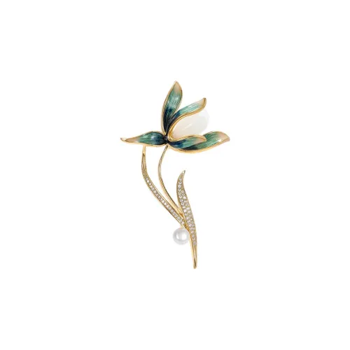 Lockstarfy Высококачественные Экологичные Медные Броши Женские