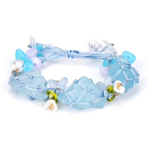 Listen To The Flowers Bloom Хлопок Браслеты Шнурки Женские