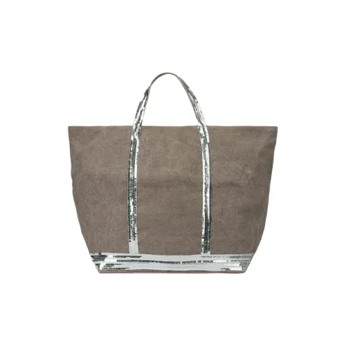 Vanessa Bruno Ткань Тоут Сумка Сумка для покупок Сумка Экстра-большая Женская Лаймово-серый