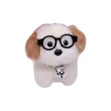 Коричневый очки для собак