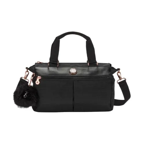 Kipling Полиамид Сумка через плечо Сумка среднего размера Женская Ослепительный черный