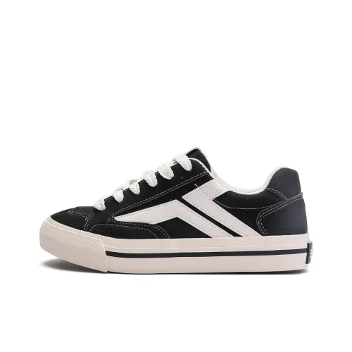 Mengsai Low-Top Canvas Shoes Мужские Черные
