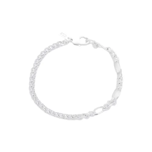 COS Brass Bracelets Мужской Серебряный