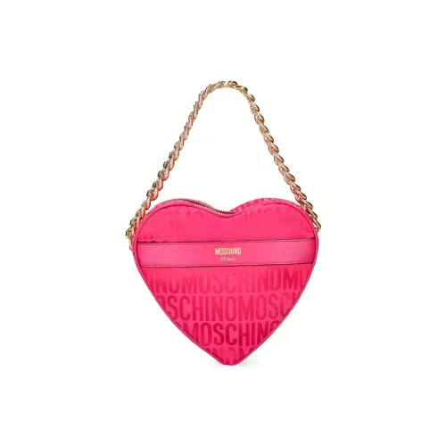 MOSCHINO Полиэстер Сумка Женская Персиково-Розовая