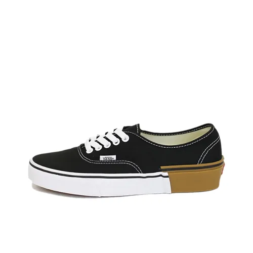 Vans Authentic Gum Block Low Top Кеды Унисекс Черный
