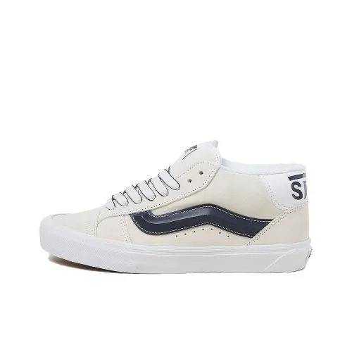 Vans KNU MID Топ Кроссовки для скейтбординга Унисекс Бежевый