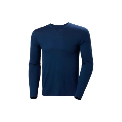 HELLY HANSEN Мужской HH® Merino Crew Базовый слой Подкладочная футболка Мужской