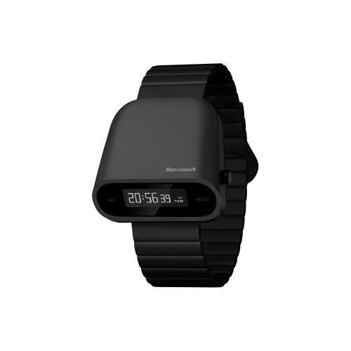 IB BENLYDESIGN Электронные Механические Часы Силиконовый Ремешок Унисекс Черный Циферблат