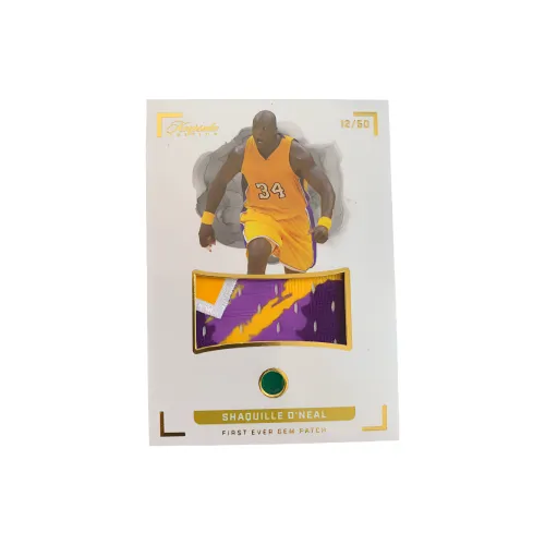 Верхняя Дека Шакил О'Нил Игрок Карта Шакил О'Нил 50 Патч Изумруд Карта Товар Access Спортивные Карты 1 Упаковка