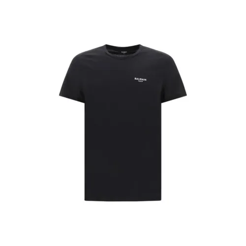BALMAIN Мужские черные T-рубашки