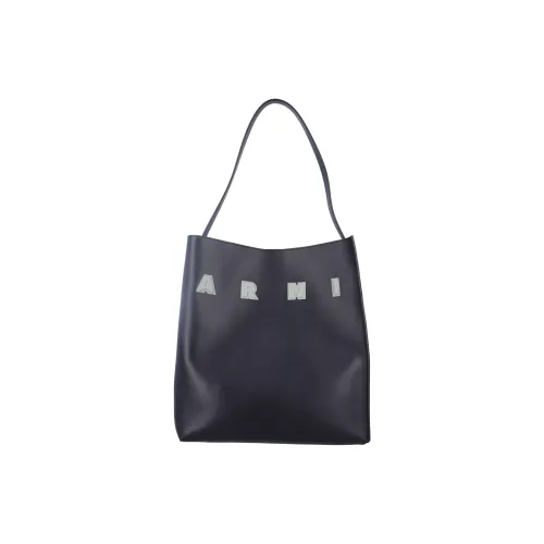 Marni Коровья кожа Одно плечо Сумка Женская Черная