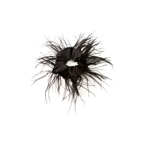 MISSJUJU Резинка для волос с перьями страуса Женская