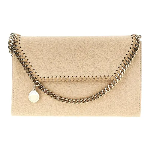 Stella McCartney Полиэстер Сумка через плечо Сумка на плечо Мини Женская Бежевая